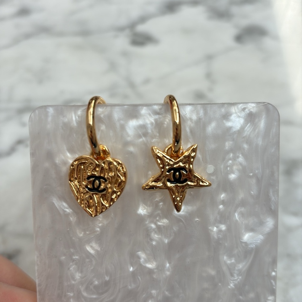 CC style earrings